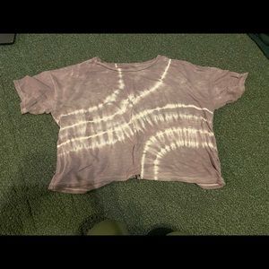 American eagle tie dye crop top